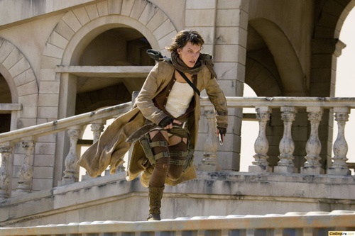tournage du film resident evil extinction 2