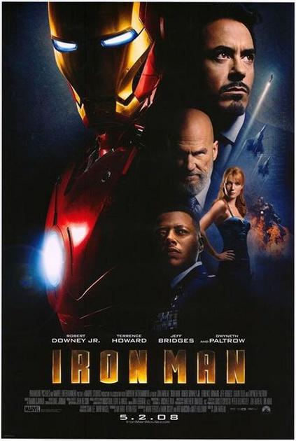 affiche 3 du film iron man