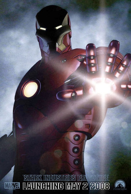 affiche promotionnelle du film iron man