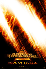Affiche du film Benjamin Gates et le Livre des Secrets
