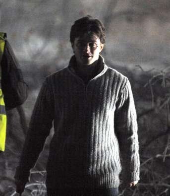 daniel radcliff sur le tournage d harry potter 7