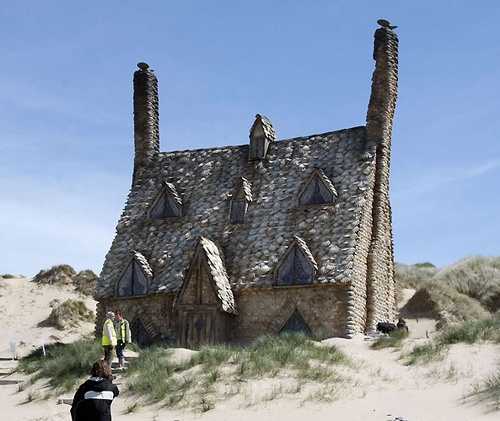 photo de tournage du film harry potter 7