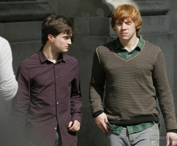 tournage d harry potter et les reliques de la mort part 1