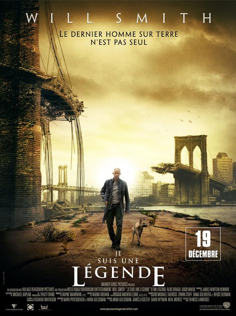 Affiche du film Je suis une légende
