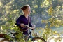 Bertille Noel Bruneau à vélo