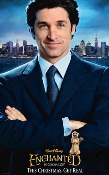 enchanted patrick dempsey