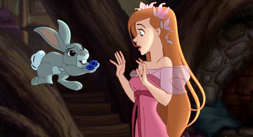 giselle et le lapin