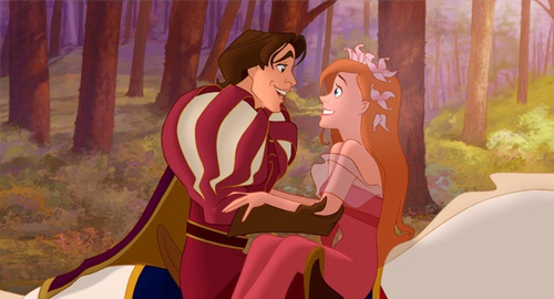 prince edward et giselle amoureux
