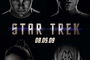 affiche du film star trek les quatre protagonistes