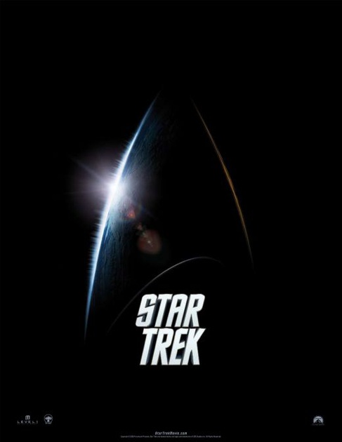 affiche du film star trek logo