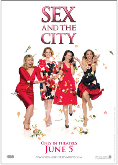 nouvelle affiche du film sex and the city
