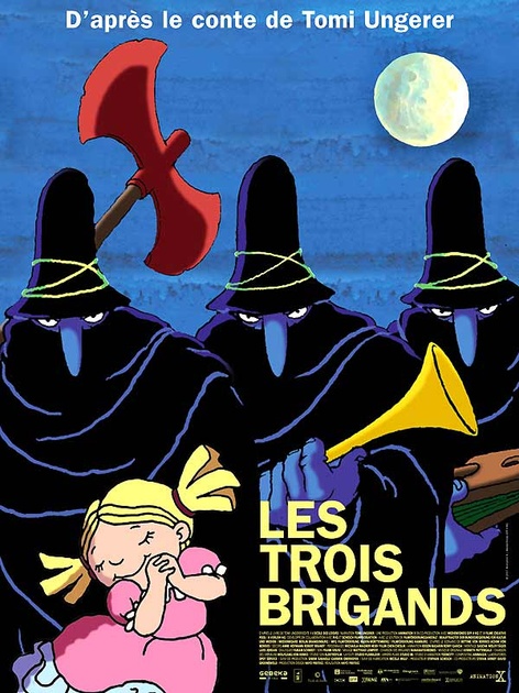 les trois brigands affiche - Les Trois brigands