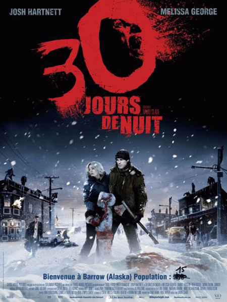 30 jours de nuit affiche - 30 jours de nuit