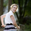 Kate Winslet à vélo