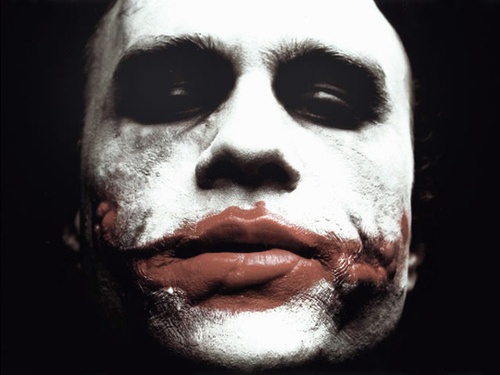 heath ledger - The Dark Knight, Le Chevalier Noir