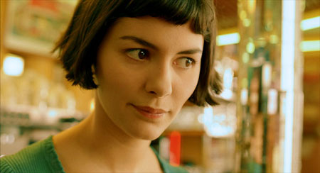 audrey tautou au cafe des deux moulins