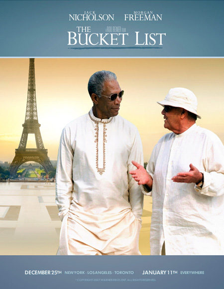 the bucket list affiche - Sans plus attendre