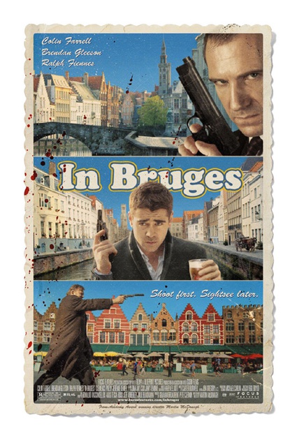 in bruges affiche - Bons Baisers de Bruges