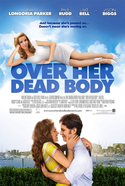 over her dead body affiche - Le Fantôme de mon ex-fiancée