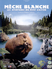 Affiche du film Mèche Blanche, les aventures du petit castor