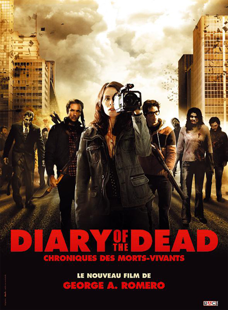 diary of the dead affiche france - Diary of the Dead - Chronique des morts vivants