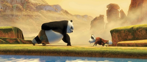 Po, le Panda au combat