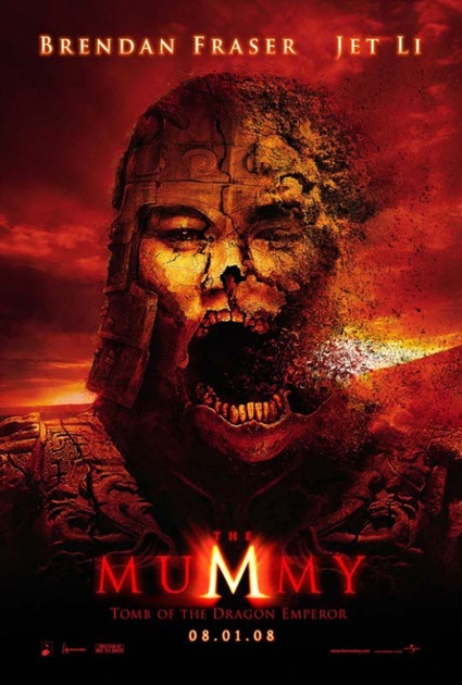 Affiche du film La Momie 3 : la tombe de l'Empereur Dragon