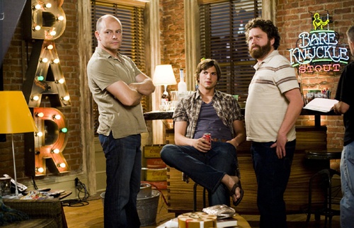 Ashton Kutcher, Rob Corddry et Zach Galifianakis