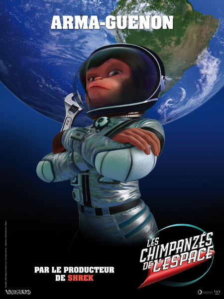 arma guenon - Les Chimpanzés de l'espace
