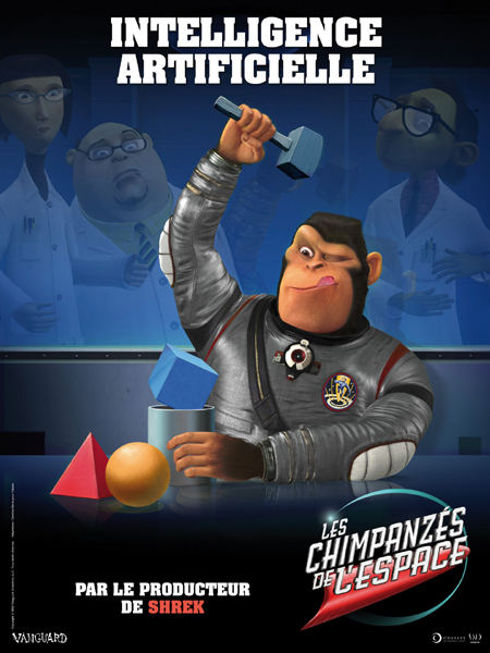 les chimpanzes de l espace teaser - Les Chimpanzés de l'espace