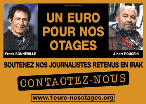 un euro pour nos otages