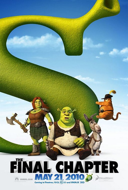affiche du film shrek 4 il était une fin