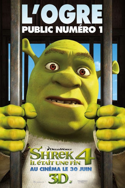 Affiche du film Shrek 4, Il Etait Une Fin
