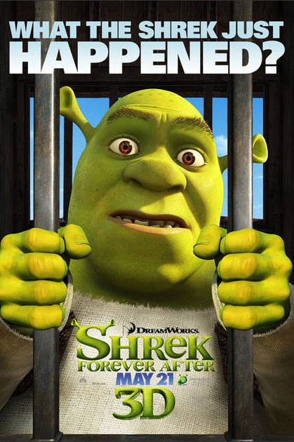 Affiche du film Shrek 4