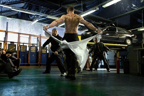 jason statham de dos - Le Transporteur 3