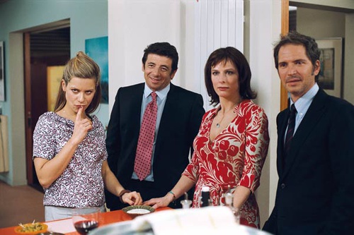 Marina Foïs, Patrick Bruel, Karin Viard et Christopher Thompson