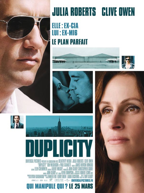 affiche duplicity - Duplicity