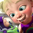 buzz face    une petite fille