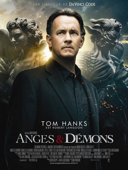 affiche promotionnelle du film anges et demons