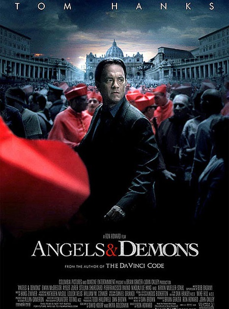 Affiche du film Anges et démons