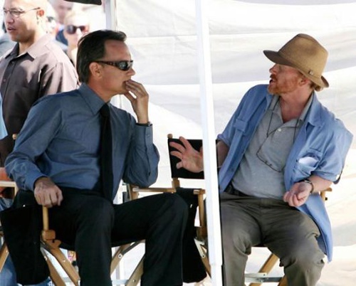 photo de tournage - Anges et démons