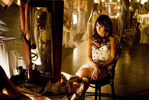 penelope cruz dans les coulisses