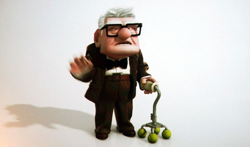 Carl, le papy de La-haut