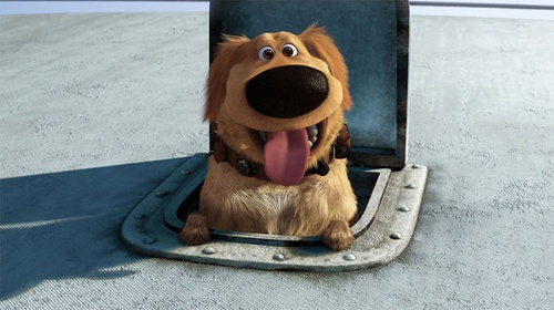Dug, le chien