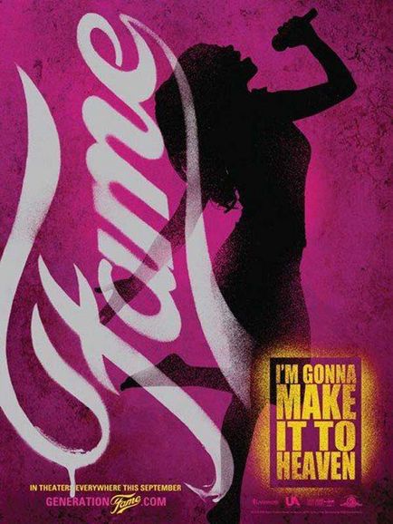 affiche 2 du film fame