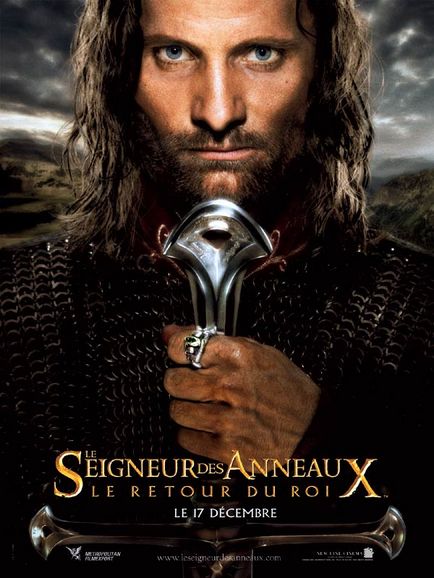 affiche du film le seigneur des anneaux le retour du roi 2 