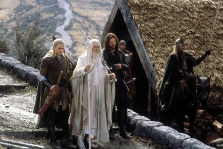 orlando bloom ian mckellen viggo mortensen - Le seigneur des anneaux : Le retour du roi