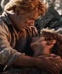 sean astin et elijah wood - Le seigneur des anneaux : Le retour du roi