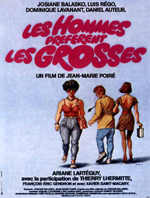 Affiche du film Les hommes préfèrent les grosses