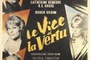 Affiche du film Le vice et la vertu